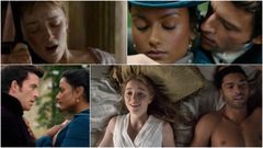 Varias escenas de la primera y segunda temporada de �Los Bridgerton�.