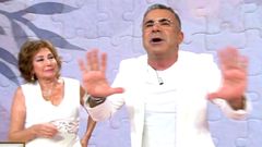 Jorge Javier Vzquez y Ana Rosa Quintana en el programa TardeAR