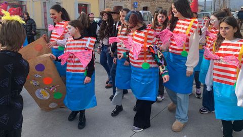 Entroido infantil en A R�a