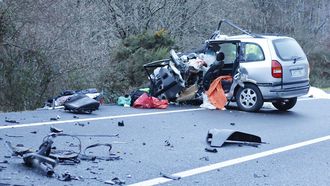 El 12 de enero, dos ciudadanos marroqu�es residentes en Madrid murieron tras chocar con un cami�n en Lugo