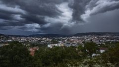 Vista de Ourense.