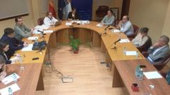 Imagen del pleno ordinario de noviembre en A Ra de Valdeorras.