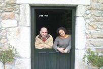 Los propietarios del establecimiento, Ant�n V�zquez y Luz Pena. 