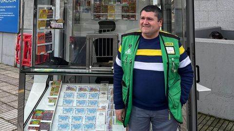 Jos� Manuel Pais Alvela, el vendedor de la ONCE que reparti� suerte