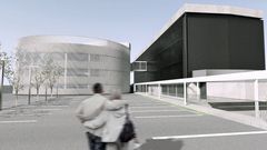 Proyecto del Espazo Amizar para la antigua delegaci�n de Sanidade en A Coru�a