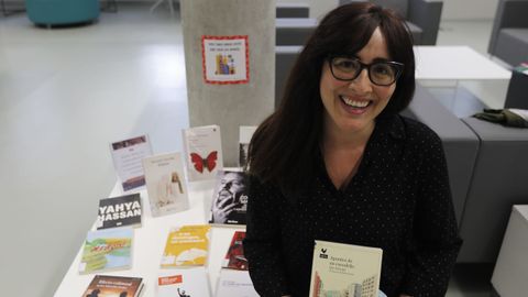 Iria Migu�lez se encarg� de poner en marcha la cita con los libros olvidados