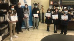 Entrega de premios en la sede del Cl�ster de la Pizarra en Carballeda