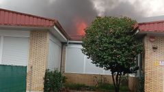 Un incendio registrado este mi�rcoles por la tarde afect� al comedor del CEIP de Tenorio, en Cerdedo-Cotobade