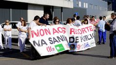 Protesta en el Chuac