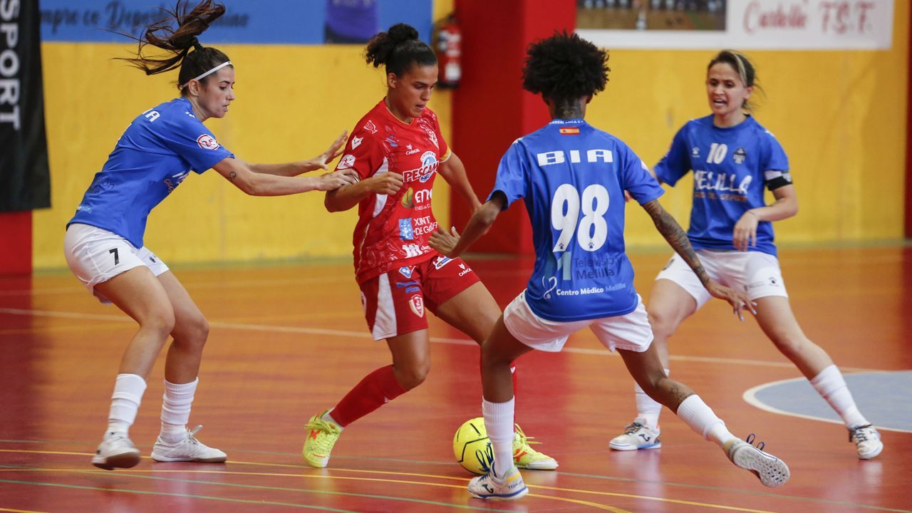 El torneo de Cartelle atrae a las estrellas del fútbol sala femenino