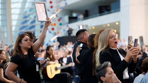 Protestas contra Mazón antes del homenaje a las víctimas de la dana