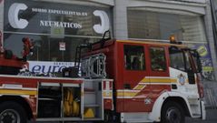 Imagen de archivo de una intervencion de los bomberos