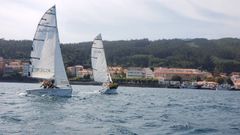 La r�a de Corcubi�n es uno de los entornos ideales de la Costa da Morte para disfrutar de la vela.