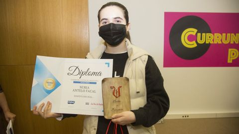 Dcimo premio: Nuria Antelo Facal, do CPI Alcalde Xos Pichel 