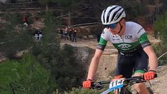 Marcos, en pleno esfuerzo en el circuito valenciano