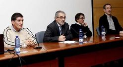 Los t�cnicos del D�por, en el m�ster de Psicolox�a.