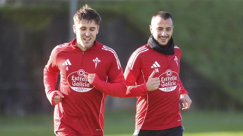 Markel Arteche y Sergio Tejera, jugadoreas lesionados en el Racing