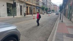 El firme de la avenida de Galicia y la calle Chantada ya est� totalmente fresado desde el cruce con la calle Cardenal hasta la rotonda del h�rreo