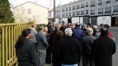 Un momento de la reuni�n con los vecinos