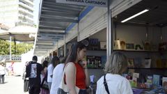 Las casetas de las librer�as est�n instaladas en la plaza de la Constituci�n.