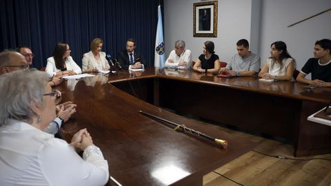 Eleccin do novo alcalde de Lousame, Esteban Ares