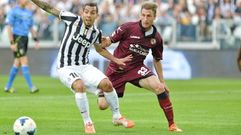 VALENTINI JUNTO A T�VEZ EN EL CALCIO