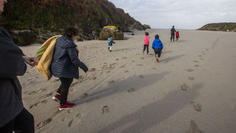 Actividad medioambiental realizada por el CRA Nosa Se�ora do Faro