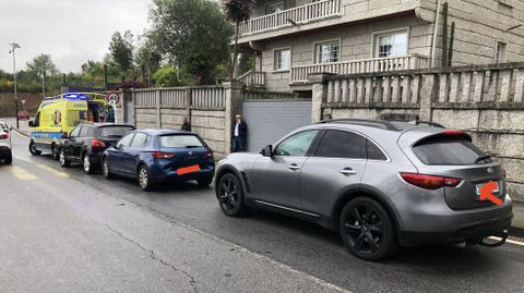 El accidente ocurri� en la avenida de Montecelo de Pontevedra.