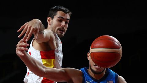 Estados Unidos fue el verdugo en cuartos de la selecci�n masculina de baloncesto, en la que jugaba Alberto Abalde
