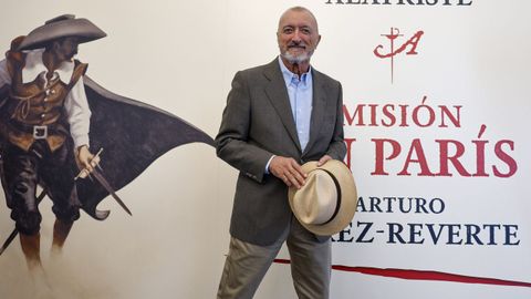 «Alatriste tiene lo mejor y lo peor de nosotros, que somos lo que somos porque fuimos lo que fuimos, y eso es lo que quiero contar», explica Pérez-Reverte.