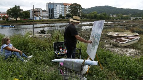 Concurso de pintura al aire libre en Noia 2021