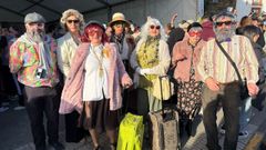 Trabada cierra los carnavales en A Mari�a