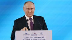 El presidente de Rusia, Vladimir Putin.