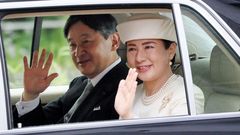 El nuevo emperador de Japn, Naruhito, y su esposa la emperatriz Masako.