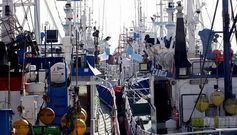 Buena parte de la flota merlucera tiene su base en puertos de A Mari�a, donde la venta de la especie report� 60 millones el a�o pasado.