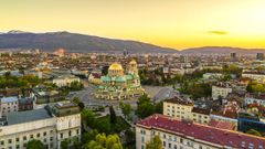 Una vista general de la capital de Bulgaria.