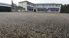 <span lang= gl >En imaxe de arquivo, patio do CEIP Pluriling&uuml;e de Covas, en Viveiro</span>