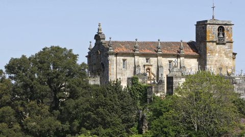 Iglesia romnica de Santa Mara de Castelo de Mio, que forma parte del programa de visitas de la Deputacin de Lugo.