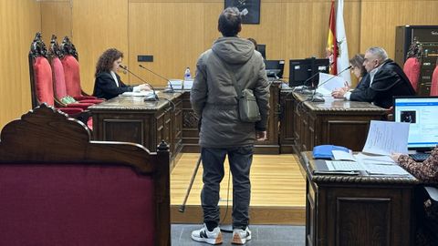 El acusado admiti� los hechos durante la audiencia previa celebrada en Ourense