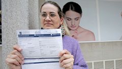 Ver�nica Rial, con la reclamaci�n que present� y que acaba de ser contestada