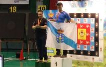 El arquero ferrolano subi� a lo m�s alto del podio. 