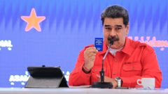 Maduro, en una comparecencia ante la prensa el pasado lunes