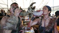 Pantagrulico banquete vikingo a la sombra de las Torres do Oeste