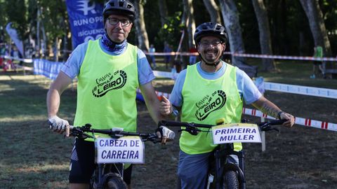 Leiro celebra 41 historias de su carrera popular.La zona de O Salgueiral fue el eje de la clsica de O Ribeiro