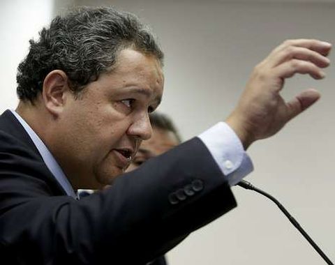 Tino Fern�ndez, en una reciente rueda de prensa celebrada en las instalaciones blanquiazules. 