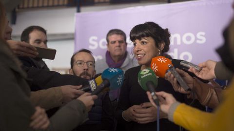 Echenique en un acto junto a Teresa Rodr�guez en C�rdoba