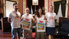 Presentaci�n del campamento urbano de Amencer en el Concello de Ourense