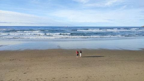 Playa de Salinas, en Castrill�n.
