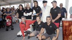 Bscate en la entrega de premios de la regata Frinsa!