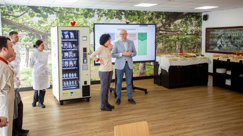 Presentaci�n del proyecto �Snacks FP: bocados responsables�, en el CIFP Carlos Oroza de Pontevedra
